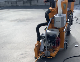 乾式カッター目地仕上