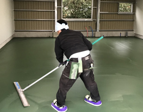 カラークリートフェロコン仕上